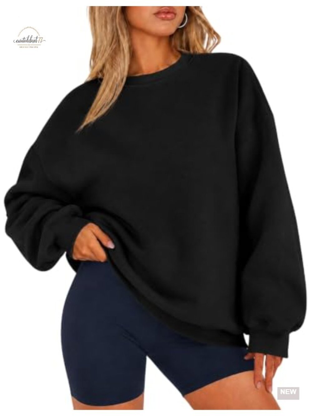 Oversized Christian Sweatshirt Crewneck Fleece Pullover